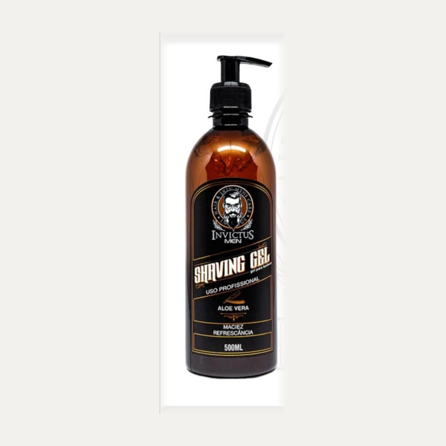 Frasco do Shampoo 3 em 1 Invictus Men para barba, cabelo e corpo
